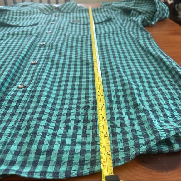 Wrangler Men Riggs Workwear Shirt Button Collar Long Sleeve Cotton Twill  Large - Picture 6 of 12